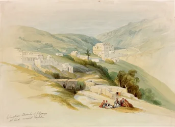 Die Kirche St. Georg, Ludd, Palästina (Das antike Lydda)